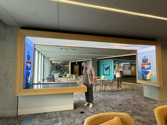 corporate visitor center
